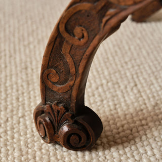 1800s French Wooden Armchair
