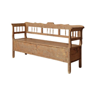 19th Century French Alsace Farm Bench
