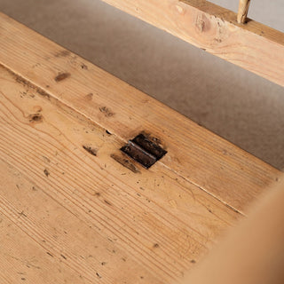 19th Century French Alsace Farm Bench
