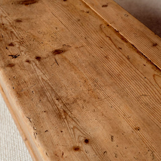 19th Century French Alsace Farm Bench
