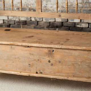 19th Century French Alsace Farm Bench
