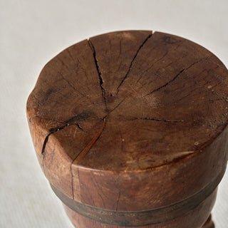 19th Century French Wooden Block Table
