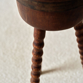 19th Century French Wooden Block Table

