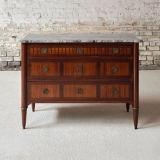 French Louis XVI Period Marble Top Commode, Circa 1770
