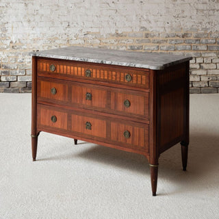 French Louis XVI Period Marble Top Commode, Circa 1770
