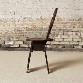 1900s French Oak Gothic Style Chair
