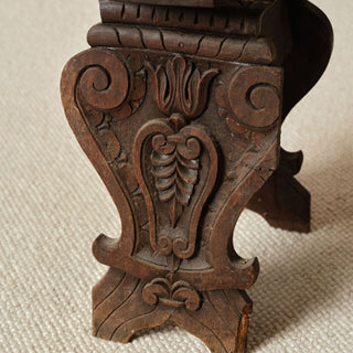 1900s French Oak Gothic Style Chair
