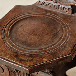 1900s French Oak Gothic Style Chair
