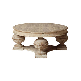 19th Century French Oak Painted Coffee Table
