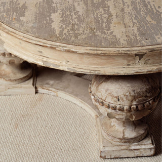 19th Century French Oak Painted Coffee Table
