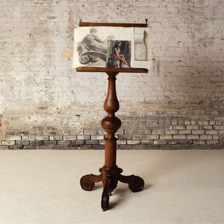 18th Century French Oak Bible Stand

