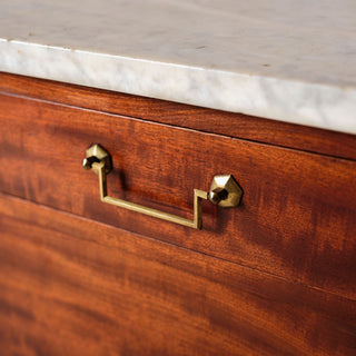 Late 19th Century French Cherry Wood Directoire Commode
