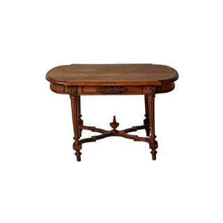 Early 20th Century French Louis XVI Style Oak Coffee Table
