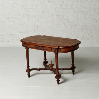 Early 20th Century French Louis XVI Style Oak Coffee Table
