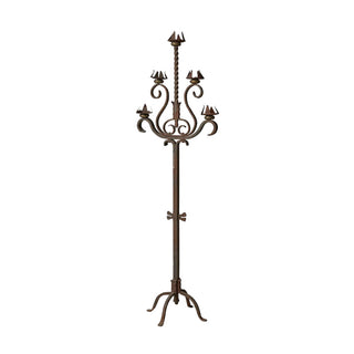 1920s–1940s Belgian Iron Candelabra
