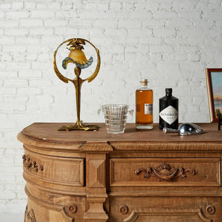 1880s French Carved Oak Serving Counter
