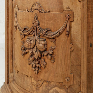 1880s French Carved Oak Serving Counter
