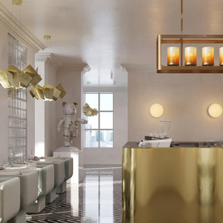 Artiste Silver Chandelier
