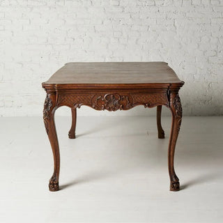 20th Century Belgian Oak Dining Table
