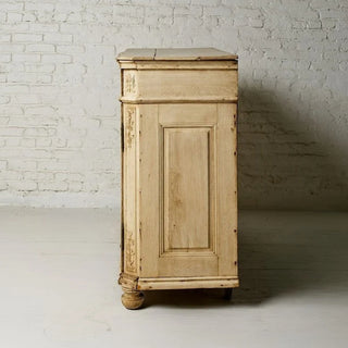 19th Century Belgian Bleached Oak Server (B)
