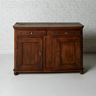 19th Century Belgian Oak Farmer's Dresser
