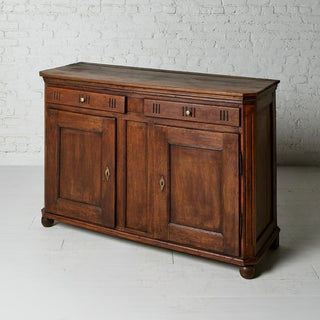 19th Century Belgian Oak Farmer's Dresser
