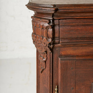 19th Century Belgian Oak Farmer's Dresser
