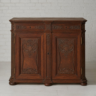 20th Century Belgian Walnut Server
