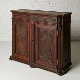 20th Century Belgian Walnut Server
