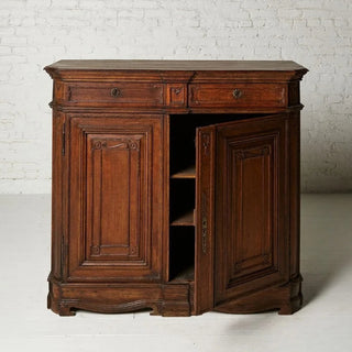 19th Century Belgian Oak Server
