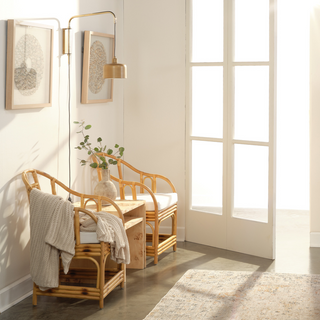 Light Brown Bedford Nesting Tables (Set of 2)
