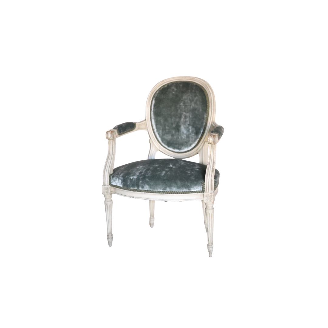 1900 Louis XVI Armchair - Thumbnail 2