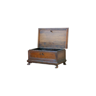 1600 Italian Wooden Chest
