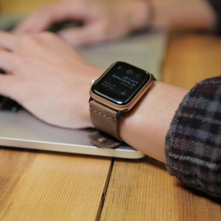 Apple Watch Band (Dark Brown, M/L) by Rustico
