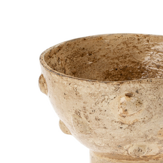 Curio Paper Mache Polka Vase
