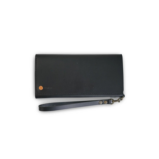 Continental Clutch Leather Wallet (Black) by Rustico
