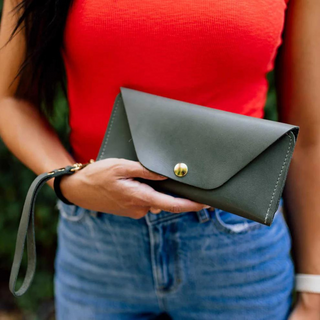 Continental Clutch Leather Wallet (Black) by Rustico
