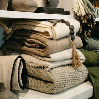 Verbier Chunky Throw (Cream)
