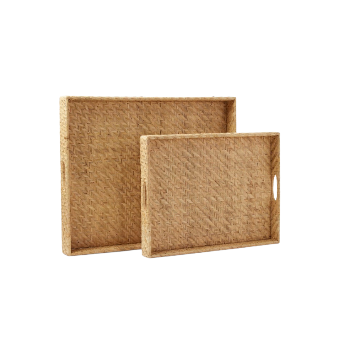 Cadie XL Rectangular Tray Set - Thumbnail 3