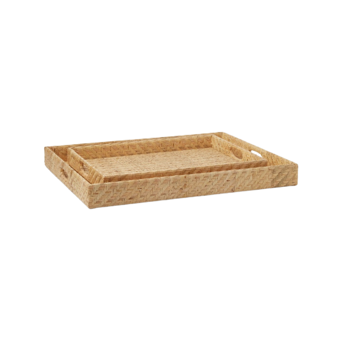 Cadie XL Rectangular Tray Set - Thumbnail 2