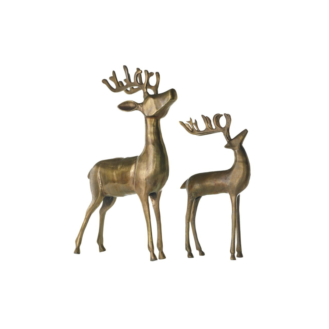 Christopher Collection Aluminum Reindeer - Thumbnail 2