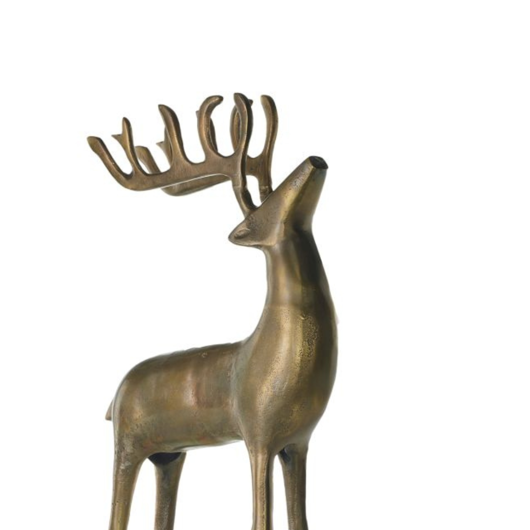 Christopher Collection Aluminum Reindeer
