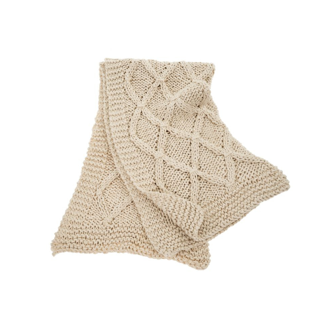 Winterberg Cotton Knit Throw