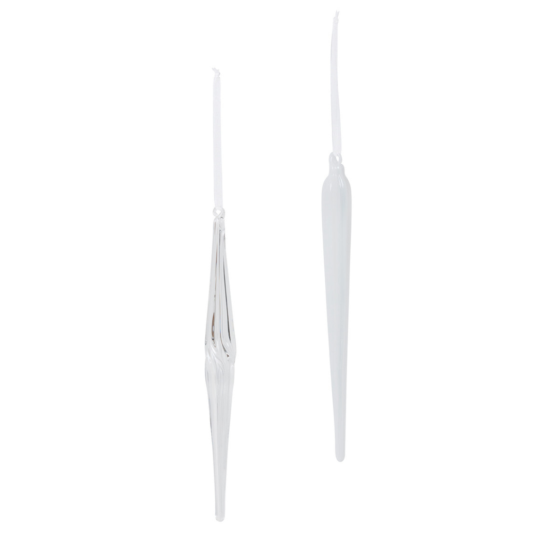 Blown Glass Icicle (Medium)