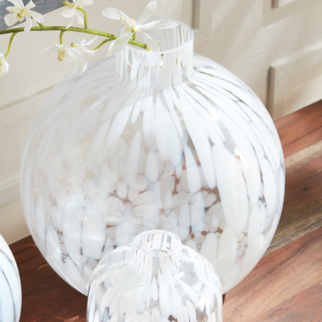 Hensely Round Vase (Large) - Thumbnail 2