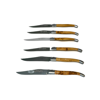 28 Piece Flatware Set in Juniper Wood
