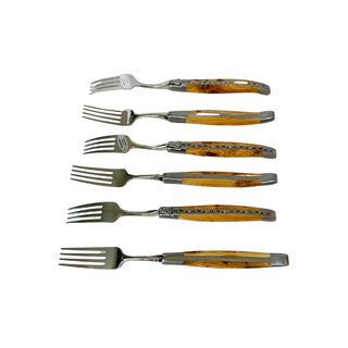 28 Piece Flatware Set in Juniper Wood
