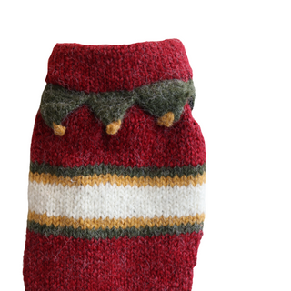Holiday Handmade Dog Sweater (Small)
