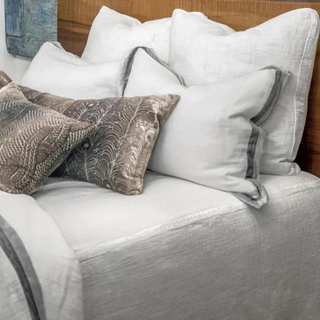 Chunky Sham with Filler (Euro, White)
