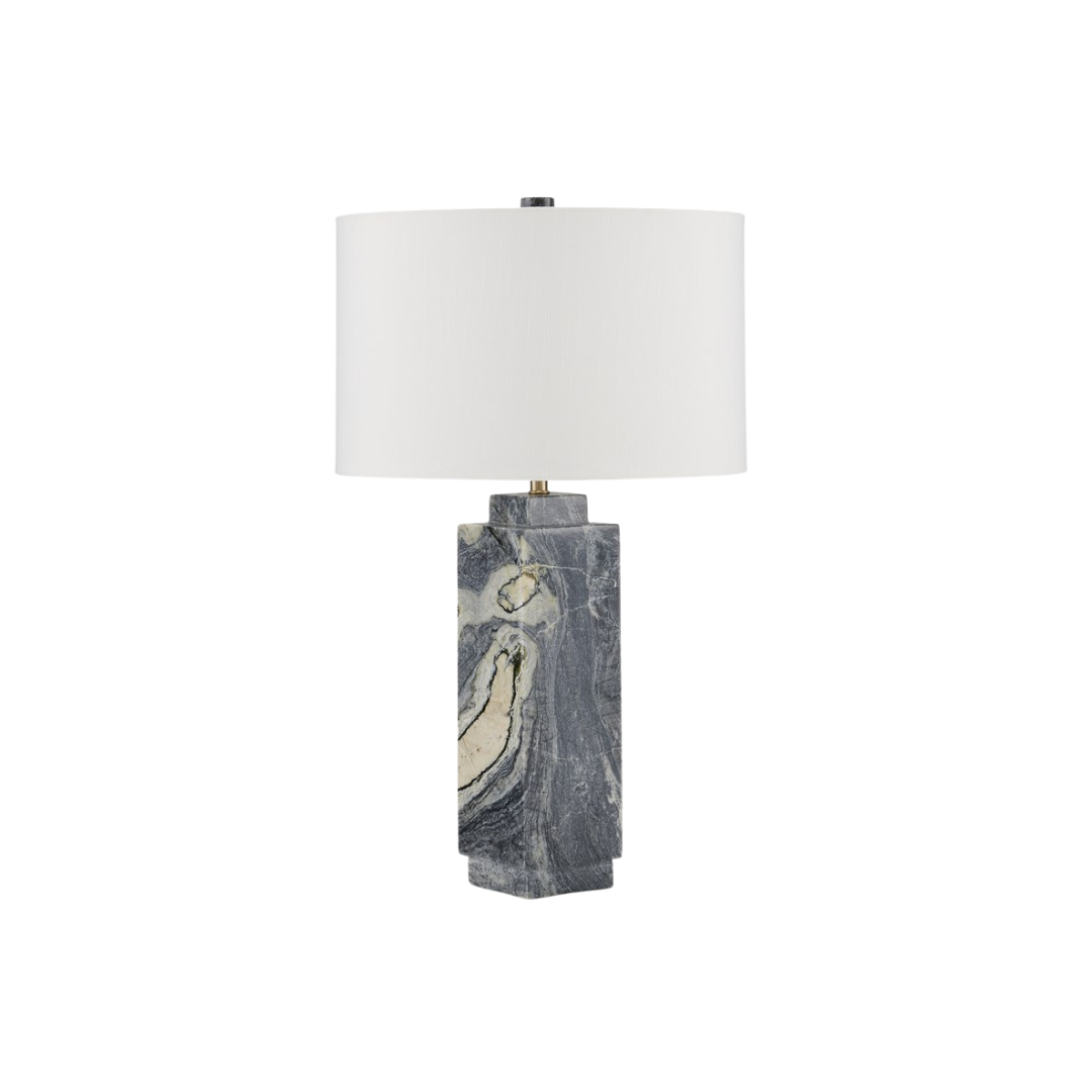 Ashlar Marble Table Lamp - Thumbnail 2
